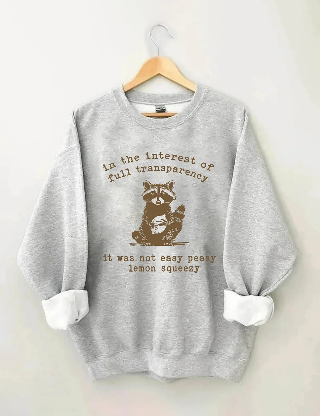 In The Insterest Of Full Transparency Sweatshirt
