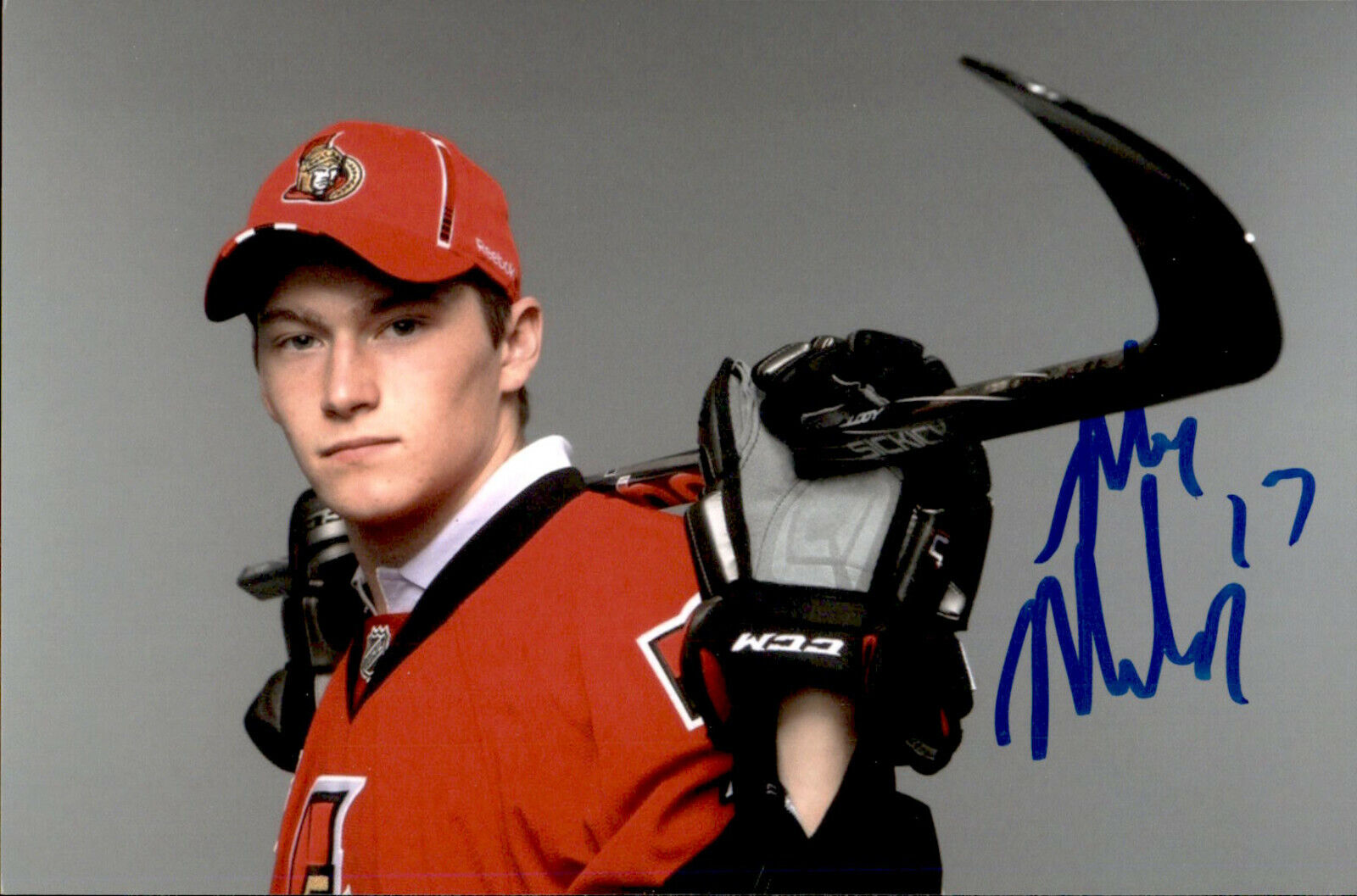 Max McCormick SIGNED autographed 4x6 Photo Poster painting OTTAWA SENATORS