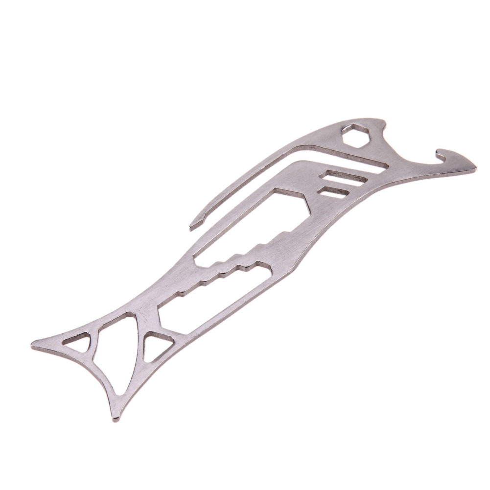 

Portable Multifunctional Stainless Steel EDC Camping Equipment Card Tool135827, 501 Original