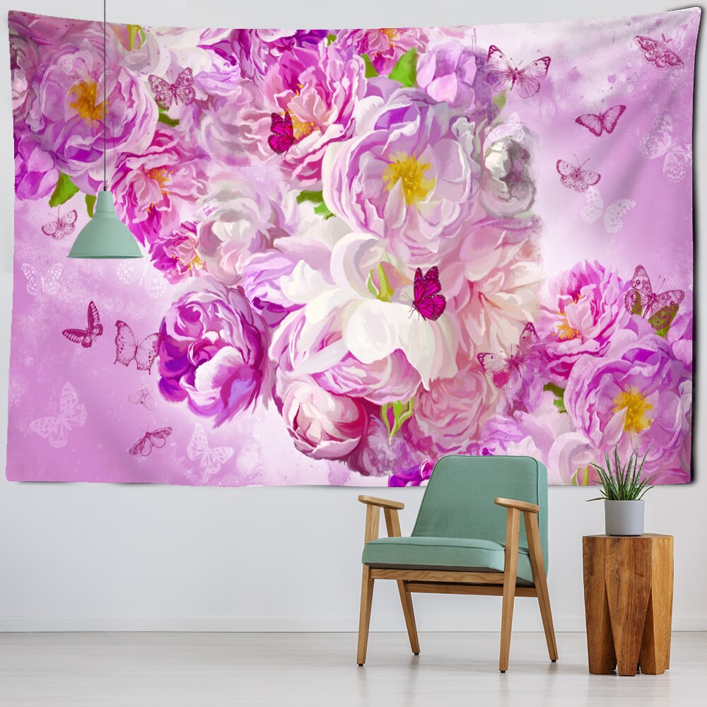 

Wall Tapestry - Wall Plants Flower-150*130cm, 501 Original
