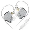 KZ ZSN PRO2 In-ear Metal Driver Hybrid 1ba+1dd High Fidelity Bass Earphones Sports Noise Reduction