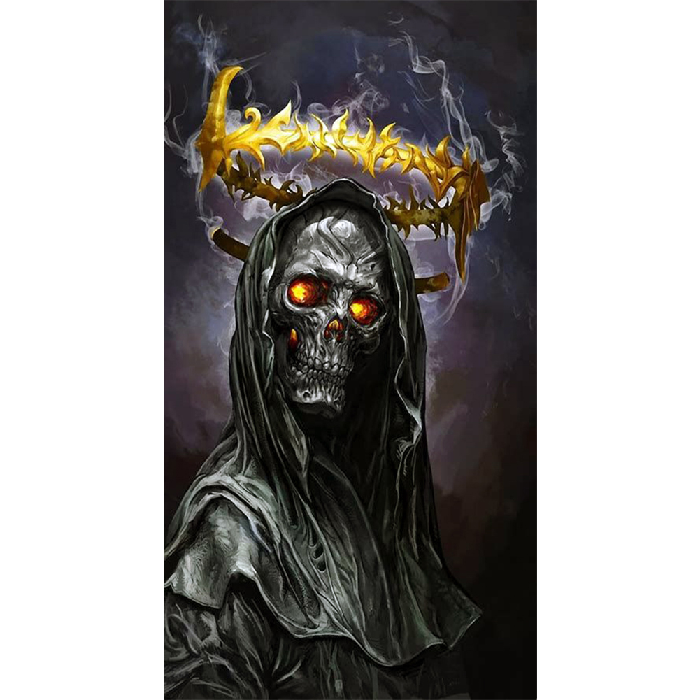 

Skull - Round Drill Diamond Painting - 40*70CM (Big Size), 501 Original