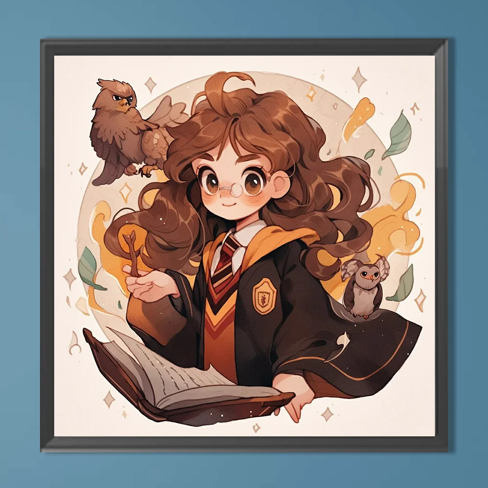 Diamond Painting - Full Round Drill - Harry Potter Hermionet(Canvas|50*40cm)