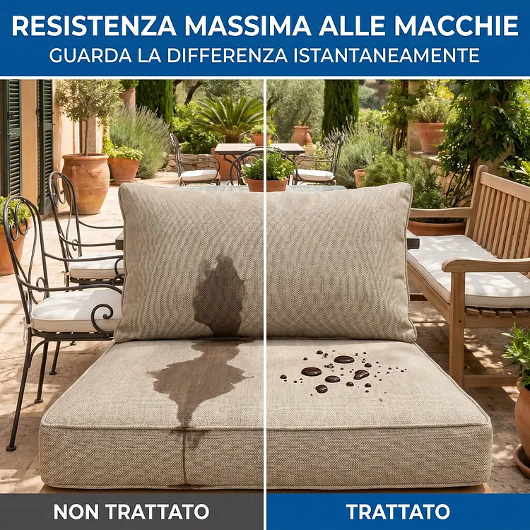 Spray impermeabilizzante per la protezione dei rivestimenti 