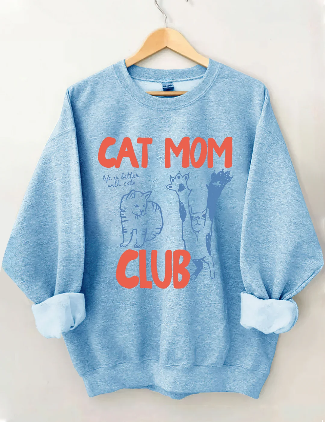 Cat Mom Club Sweatshirt