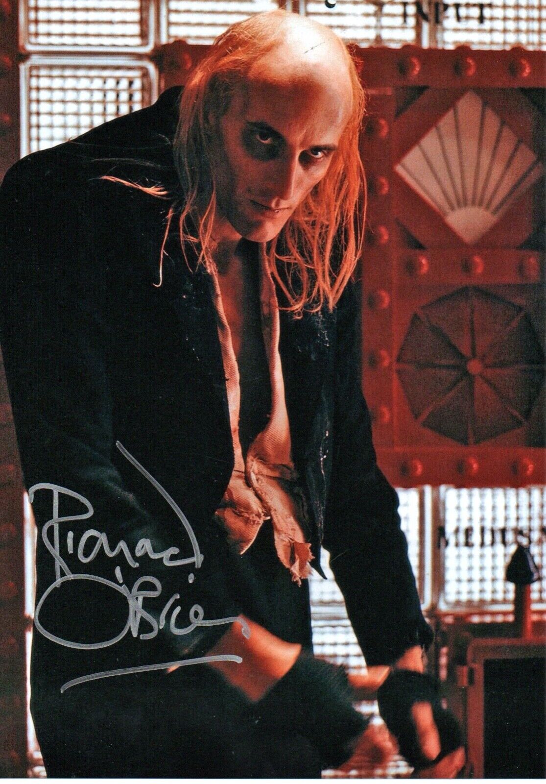 Richard O'Brien HAND SIGNED 8x12 Photo Poster painting Autograph Rocky Horror C/W COA