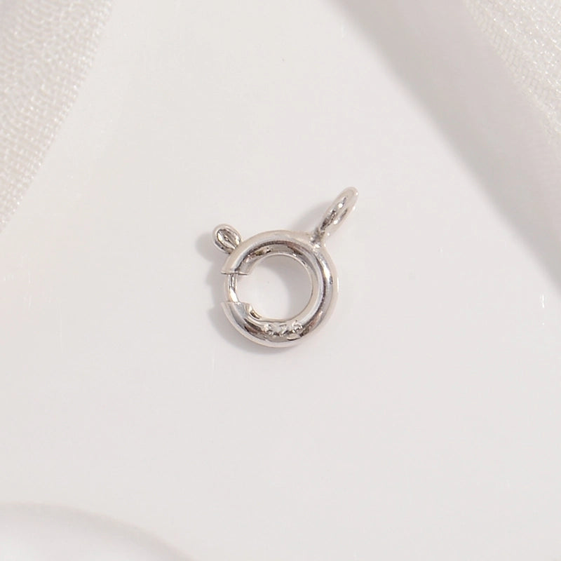 1 Piece 925 Sterling Silver 22K Gold Plated Rhodium Plated Geometric Jewelry Buckle Jewelry Accessories