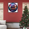 Haunted House Glass Painting-Paint by Numbers Acrylic Painting 50*50CM