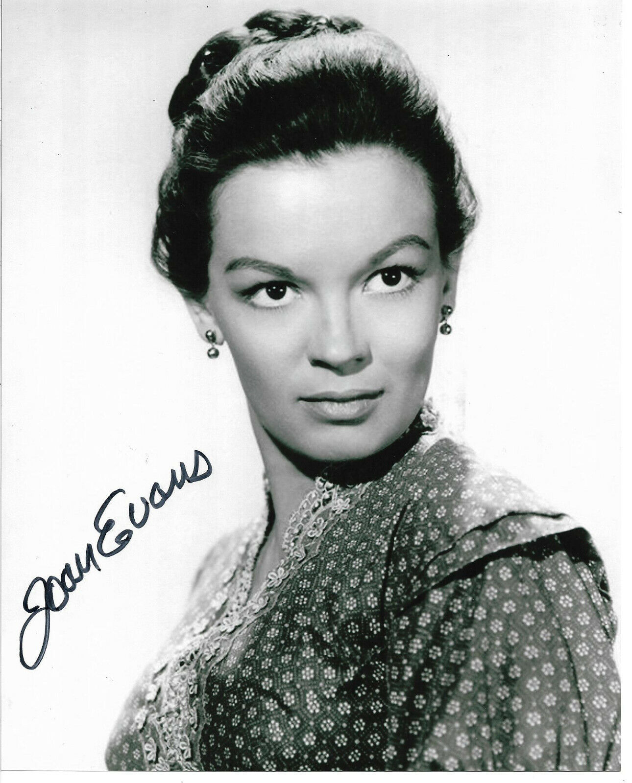 Joan Evans Authentic Signed 8x10 Photo Poster painting Autographed, No Name on the Bullet