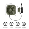 Outdoor Air Circulation Fan Camping Tent Ceiling Fan Indoor Small Desktop Electric Fan