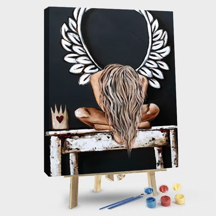 DIY Paint By Numbers Kit – Angel 95
