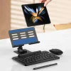 Z FOLD New Rotating Stand Wireless Bluetooth Keyboard and Mouse