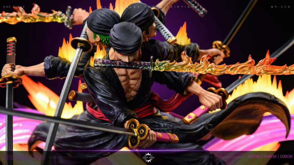 Reset Studio - One Piece - POP Roronoa Zoro Statue(GK)-