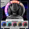Built-in sound pickup light RGB ornaments, desktop ornaments, car atmosphere lights, dedicated for car aromatherapy air outlets