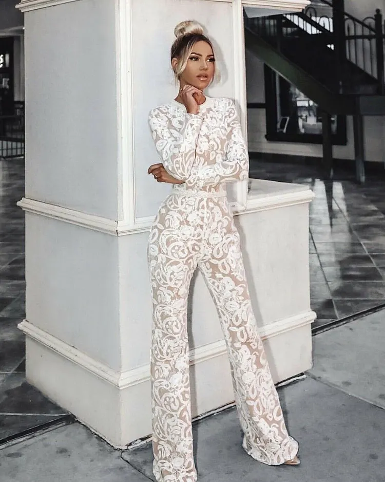 | Defined Waist Jumpsuit