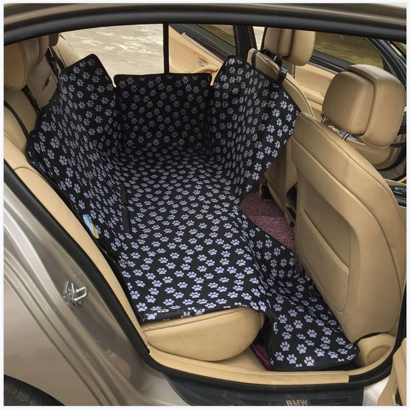 Dog Car Seat Cover Mats Hammock Protector With Safety Belt