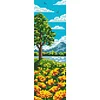(Multi-Style)Four Seasons-11CT Stamped Cross Stitch Bookmark 25*8cm(Double Sided)