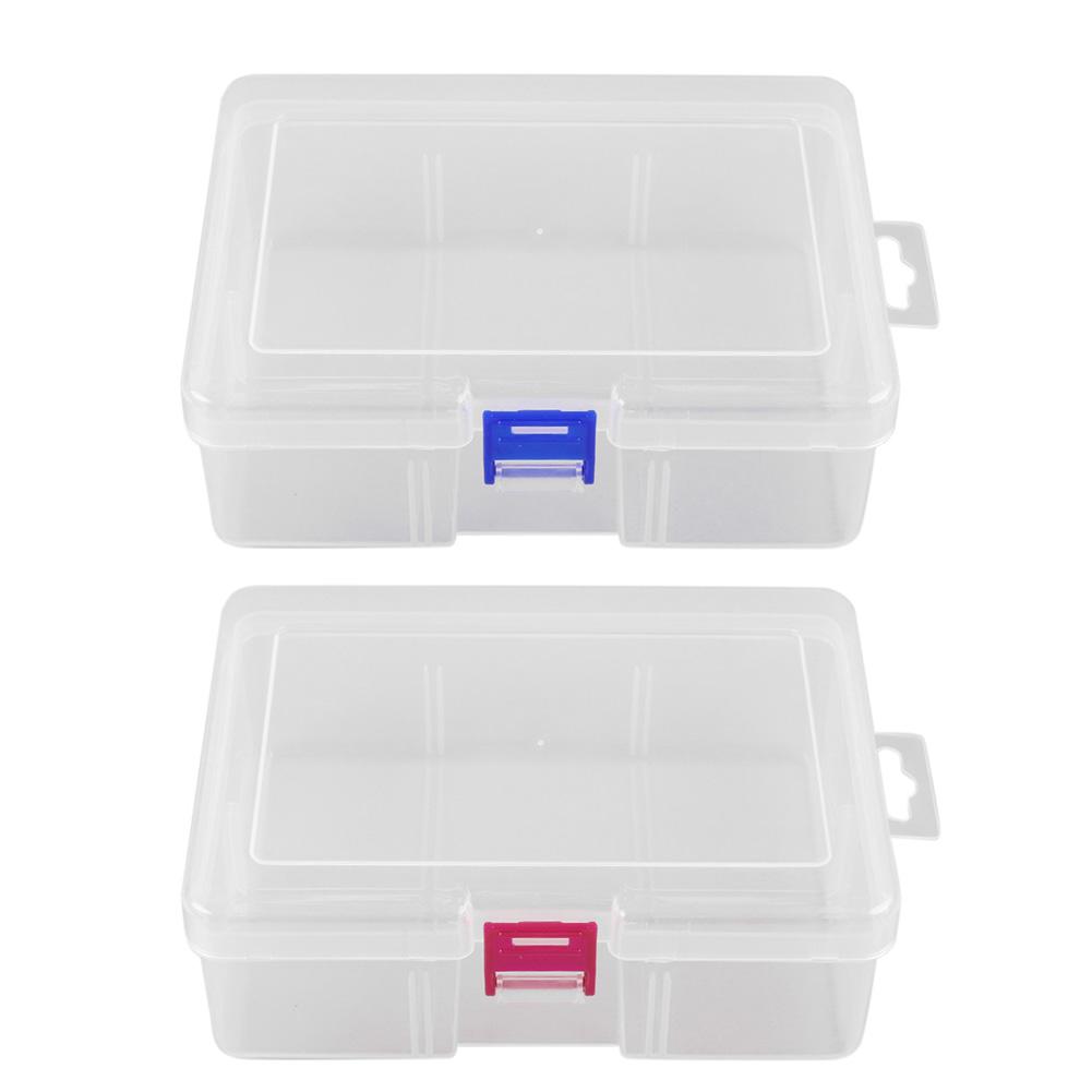 

Plastic Rectangular Clear Organizer Case, 501 Original