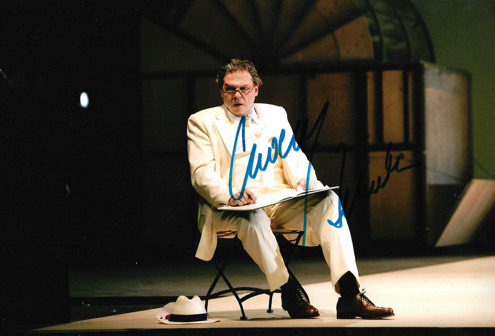 Michael Schade Opera signed 8x12 inch Photo Poster painting autograph