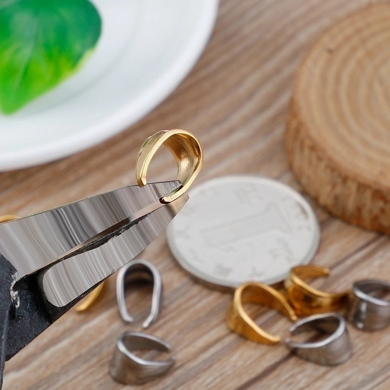 5 Pieces Stainless Steel 18K Gold Plated Geometric