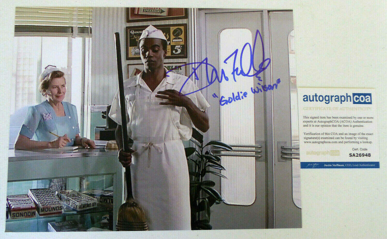 Donald Fullilove Signed 11x14 Photo Poster painting Autograph, Back to the Future, Mayor, ACOA