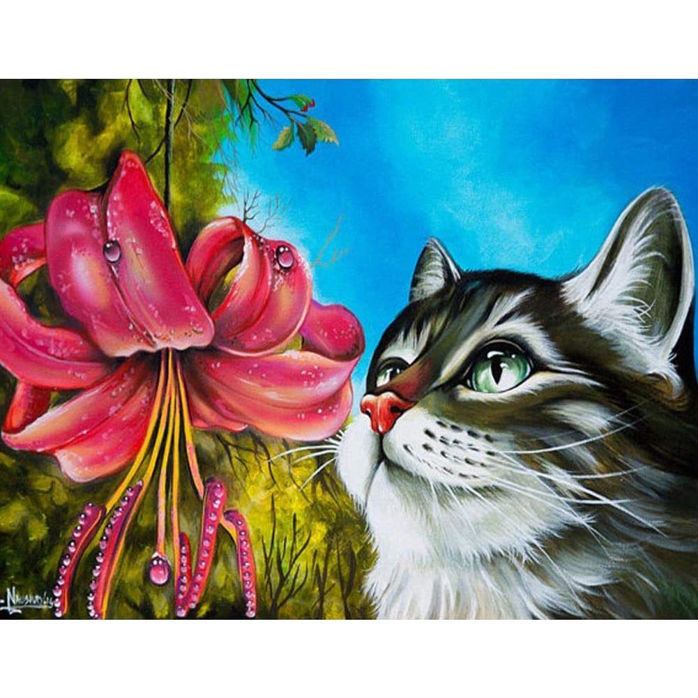

Cat-Round Drill Diamond Painting-40*30CM, 501 Original