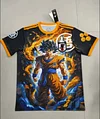 2025 Japan Special Edition Dragon Ball Goku Yellow Football Shirt 1:1 Thai Quality