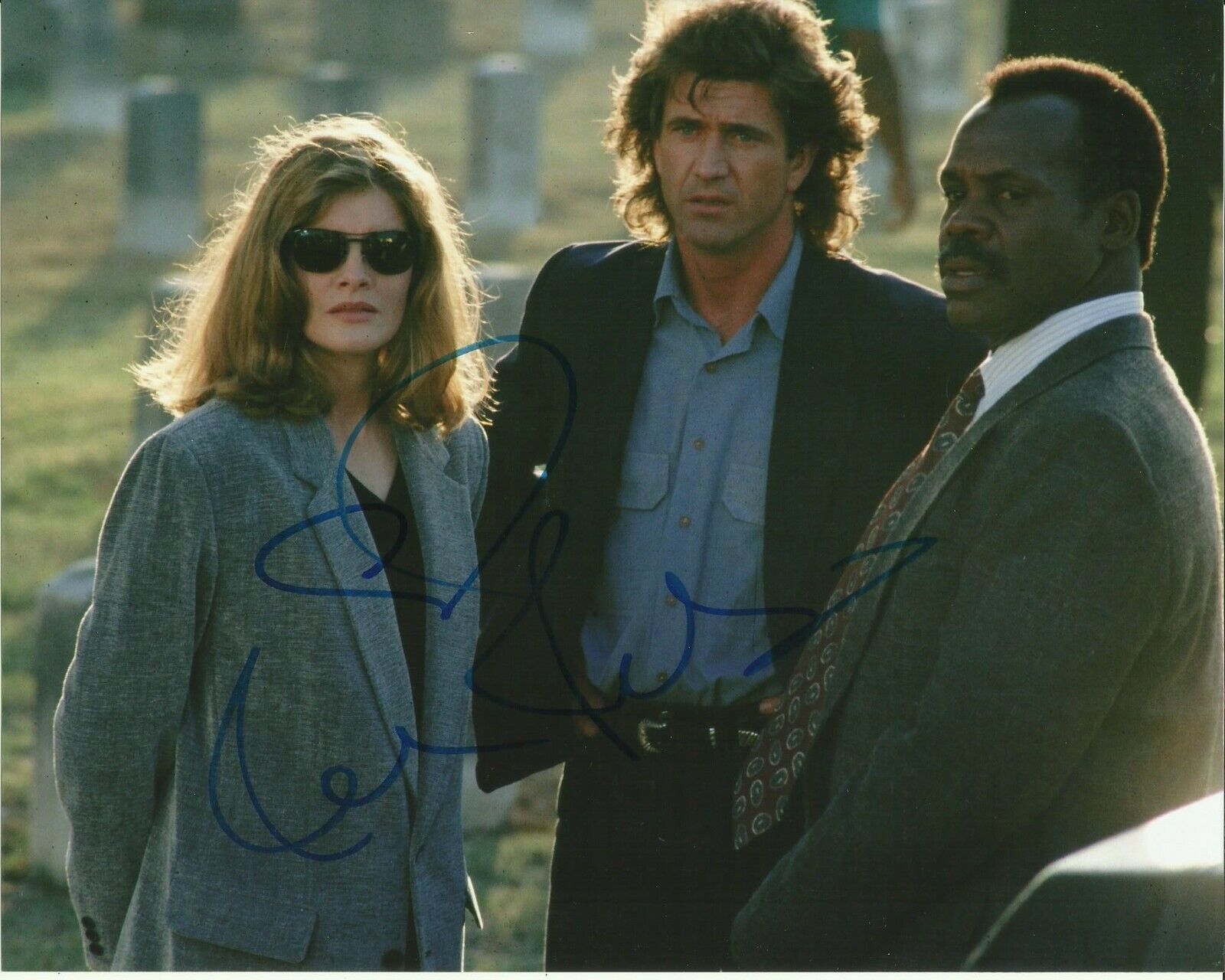 RENE RUSSO SIGNED LETHAL WEAPON Photo Poster painting UACC REG 242 (6)