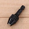 1pc 0.3-6.5mm/0.3-8mm Keyless Drill Chuck Adapter Impact Hex Shank Tool