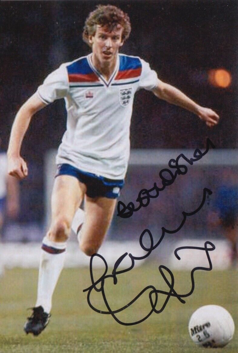 GRAHAM RIX HAND SIGNED 6X4 Photo Poster painting ENGLAND FOOTBALL AUTOGRAPH 1