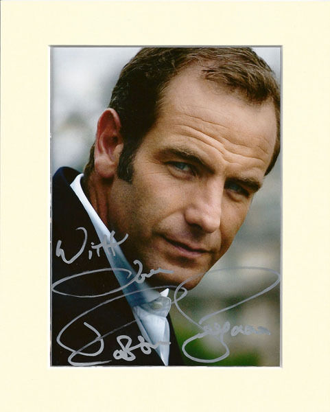 ROBSON GREEN PP MOUNTED 8X10 SIGNED AUTOGRAPH Photo Poster painting