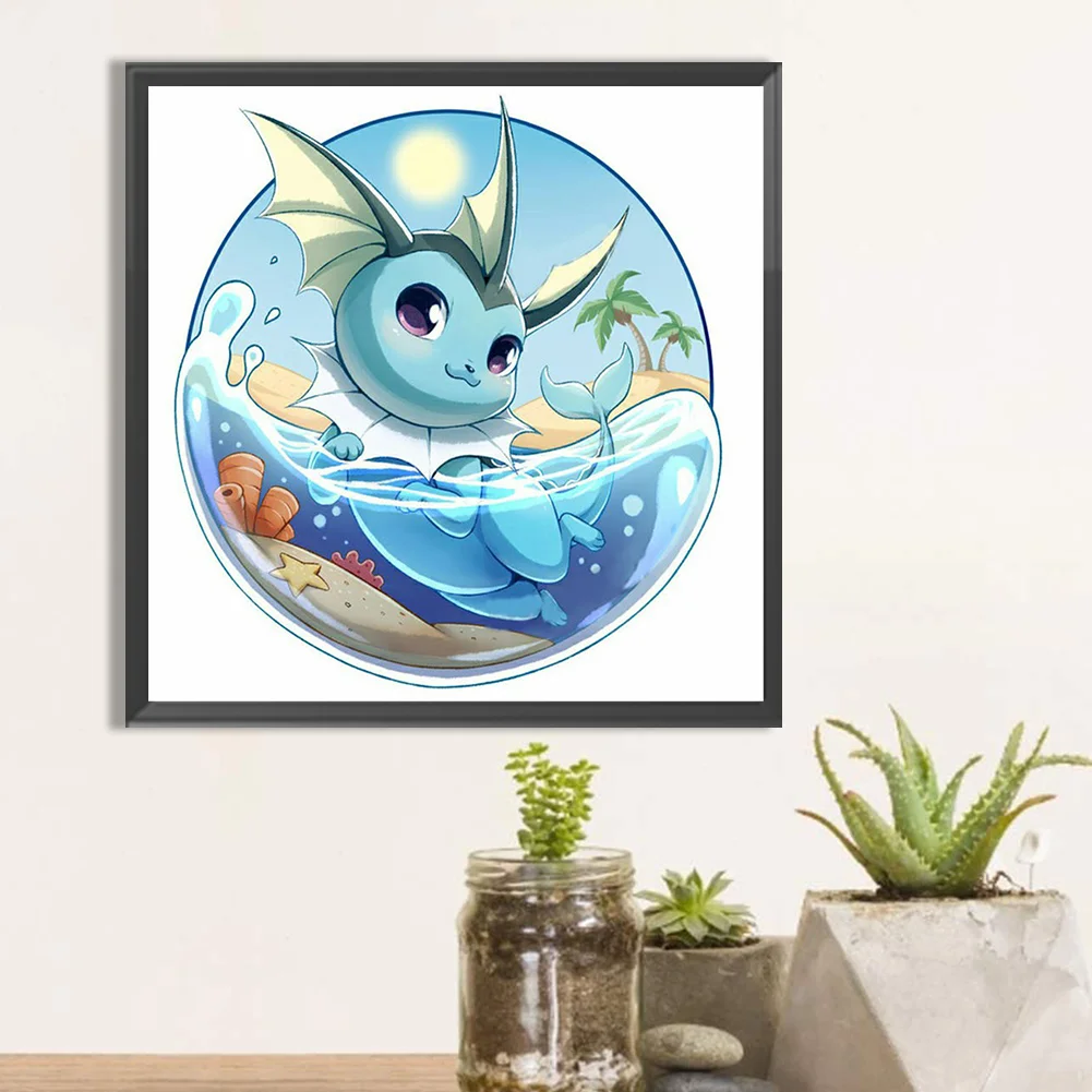 Diamond Painting - Full Round Drill - Pokemon(Canvas|40*40cm)