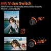 4K Ultra HD Cycling Dash Cam IP65 Waterproof Wearable Action Body Cam Magnetic Thumb Size Pov Camcorder for Cycling/Travel/Pet/Vlogging