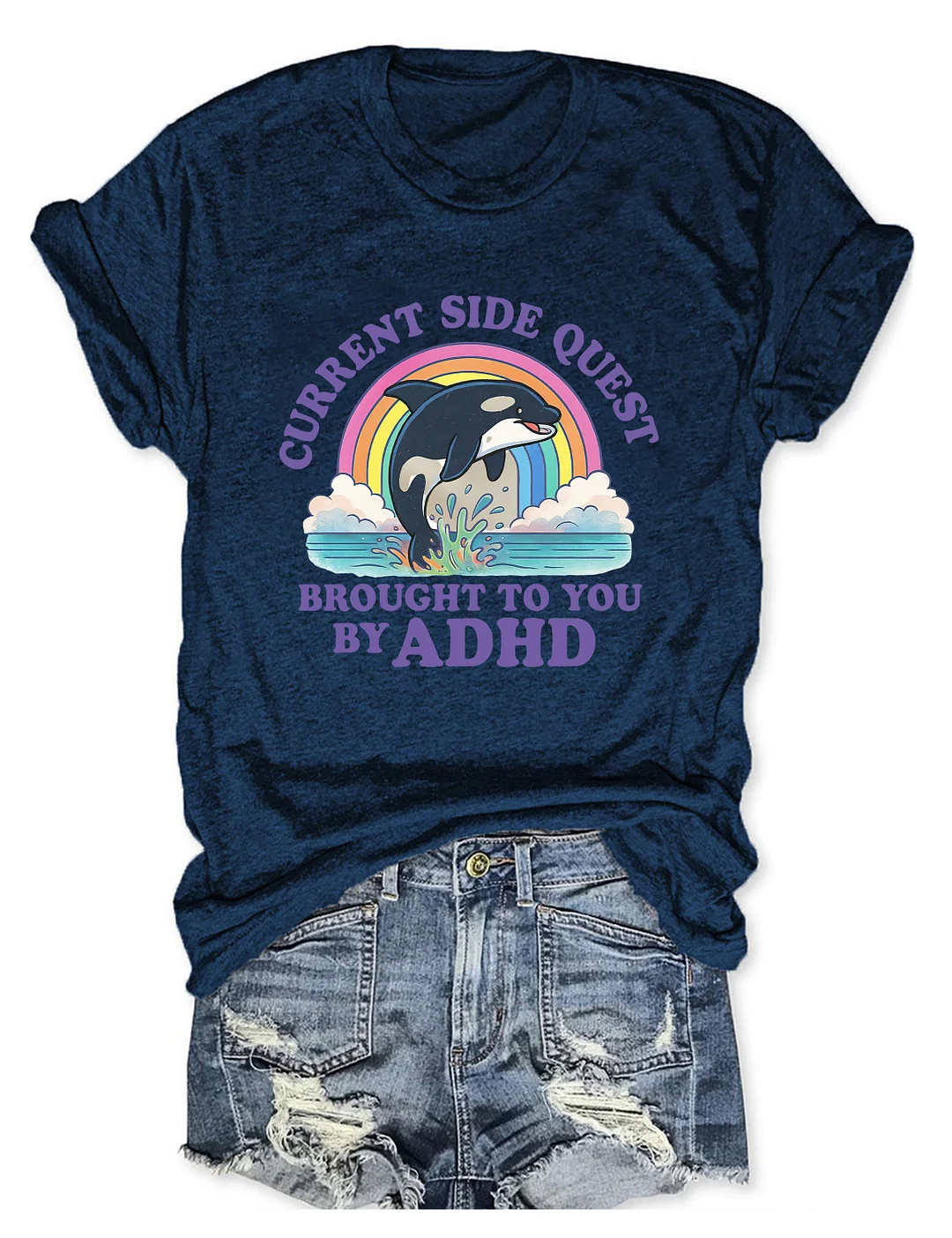 Funny ADHD T-shirt