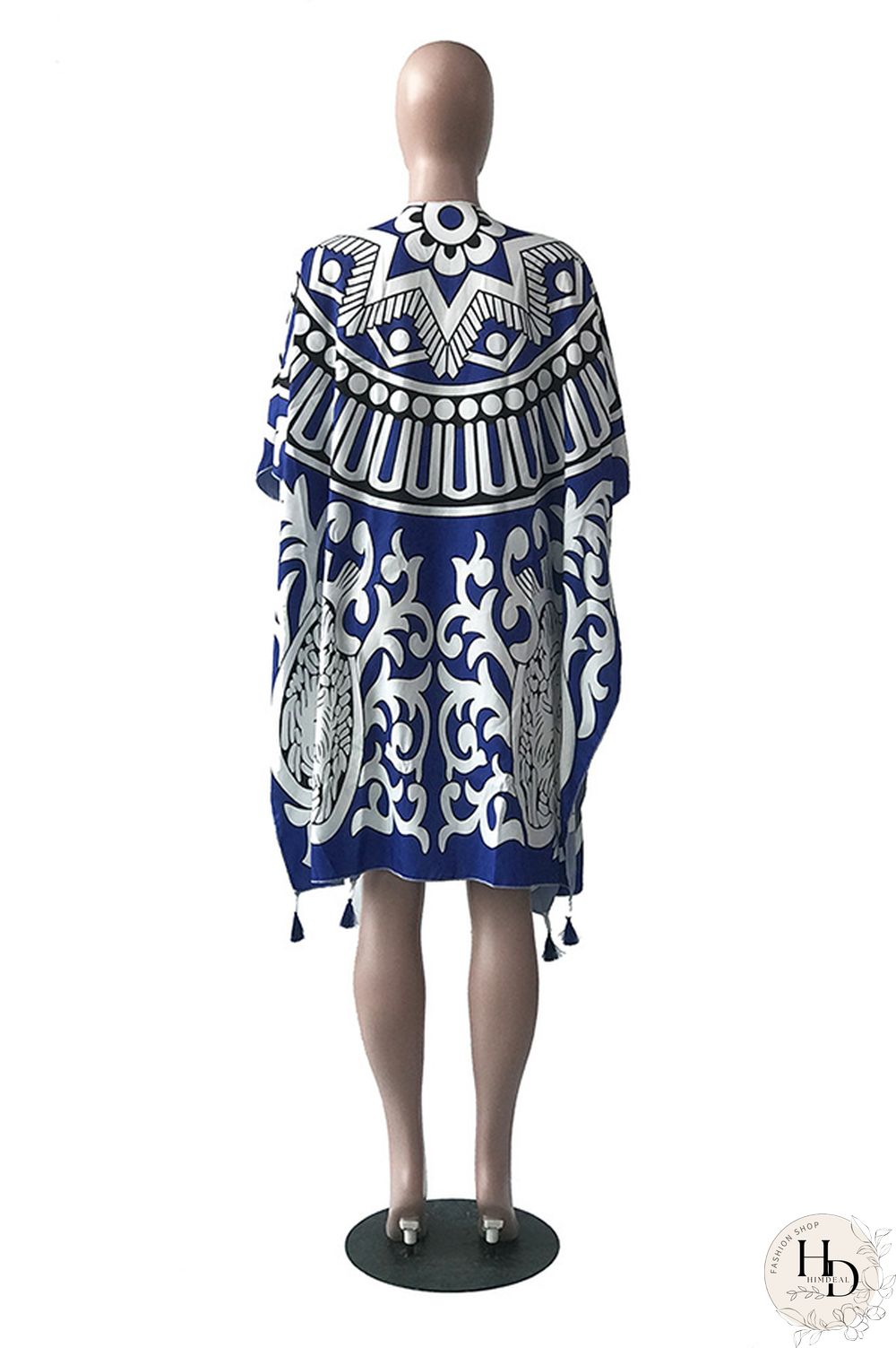 As Show Polyester Chiffon cardigan Half Sleeve Print Split Vests & Waistcoats