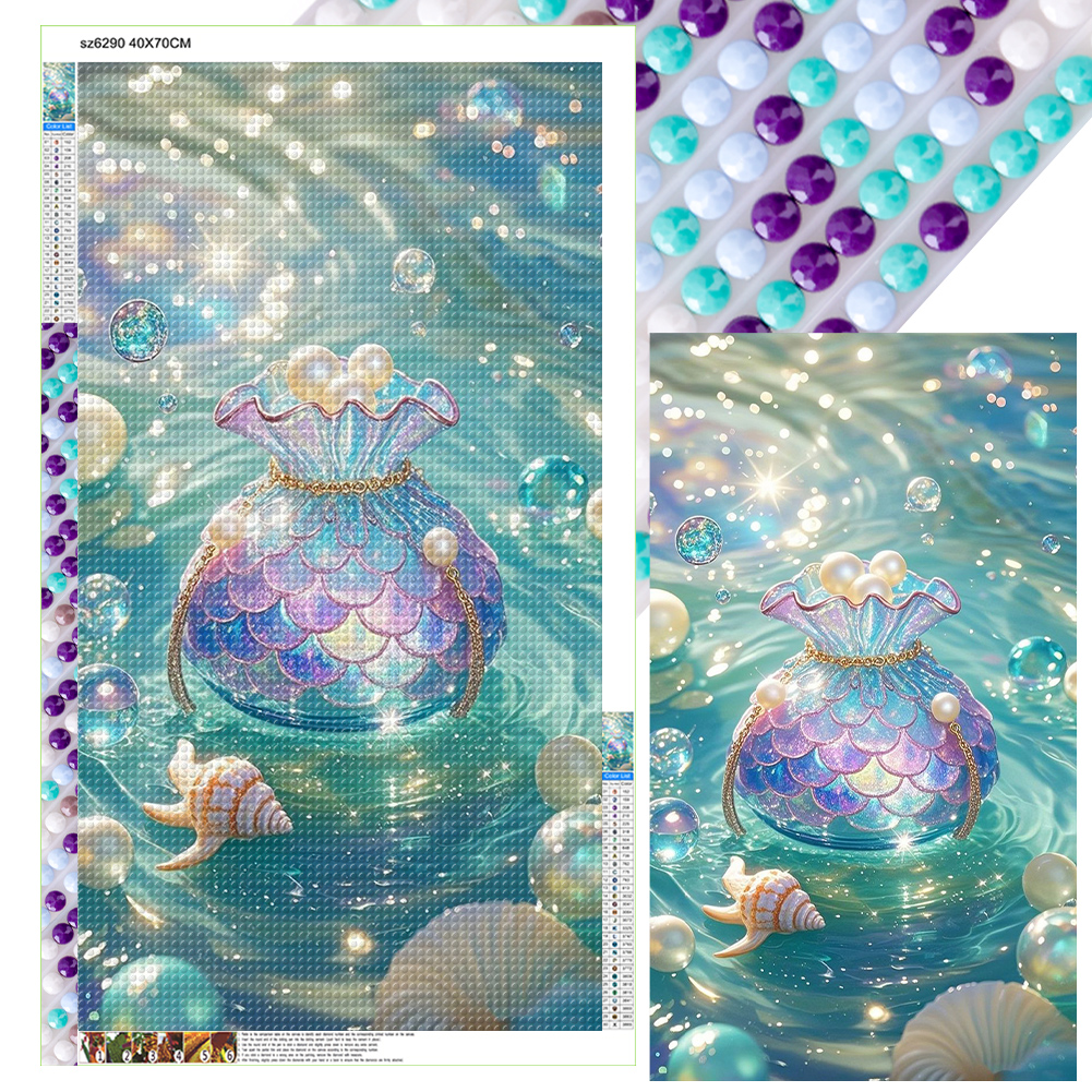 Dream Bag 40*70cm(canvas) full round drill diamond painting