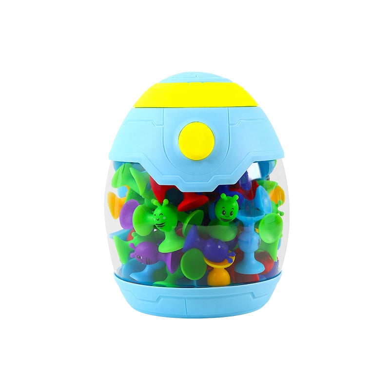 Hot Sale New Bee Sucker Varied Soft Building Blocks Suction Music Sticky Music Educational Children’s Toys