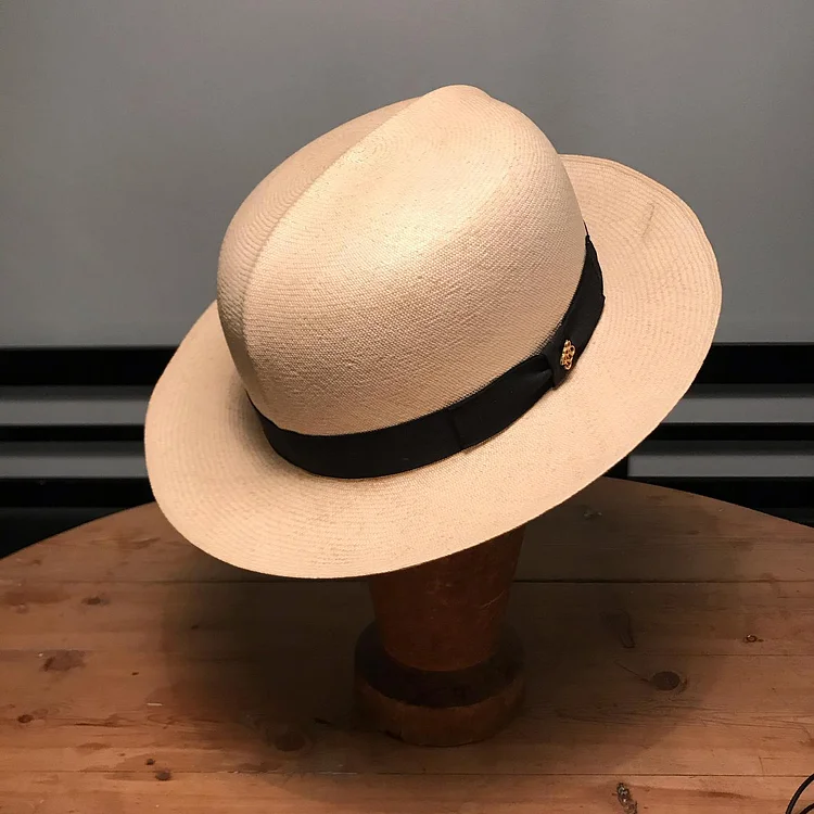 【Perfect For You】Ecuador imported senior Panama straw hat-MONTECRISTI COLONIAL