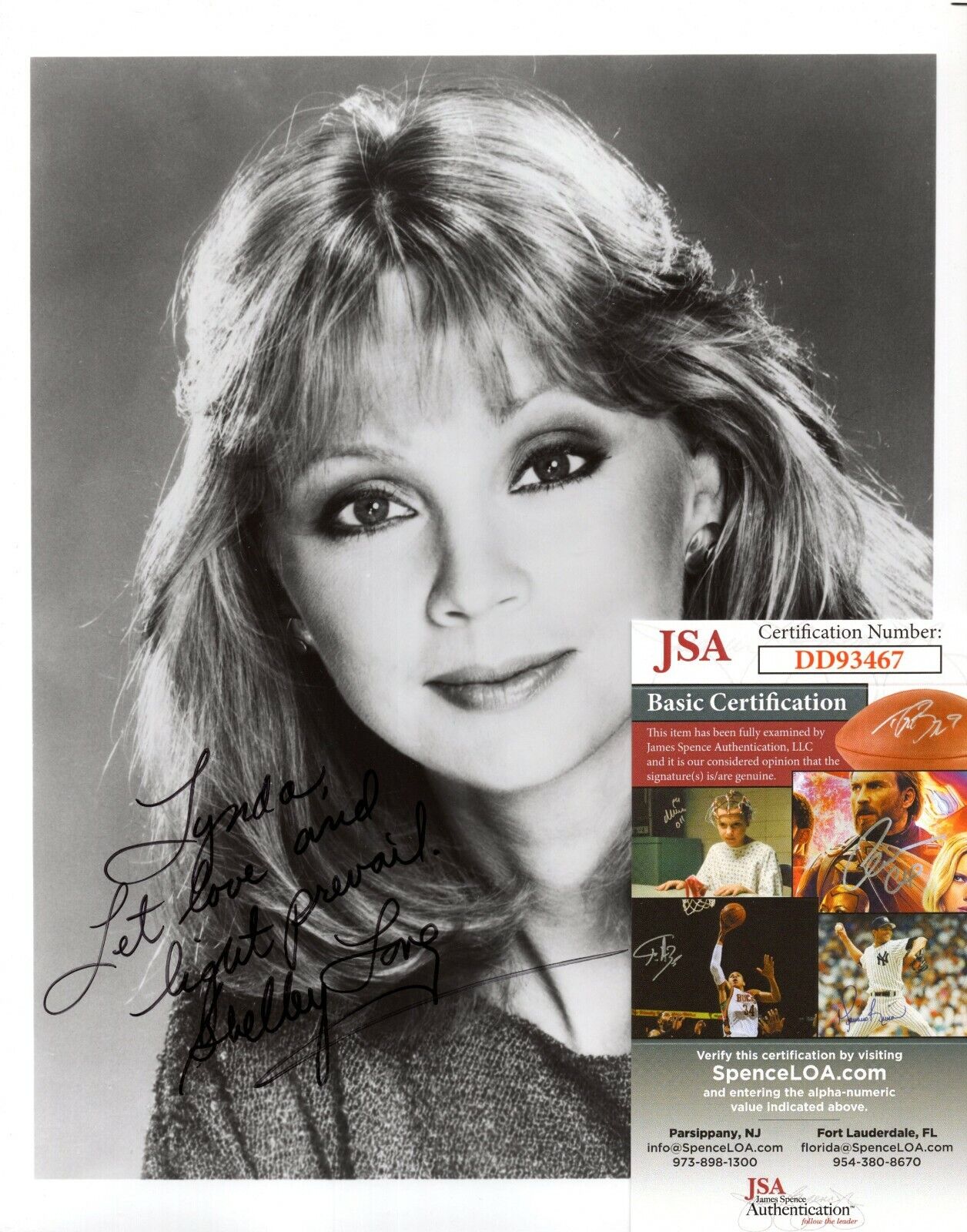 Shelley Long Actress Movie Star Cheers Hand Signed Autograph 8x10 Photo Poster painting JSA COA