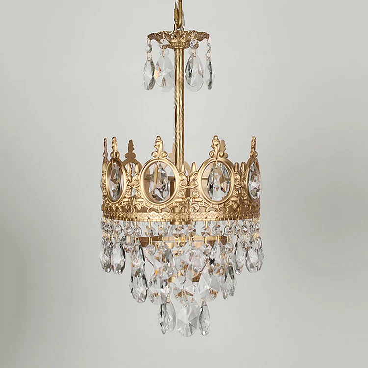 Vintage Brass Crystal Chandelier Home Depot Chandeliers Vjlight