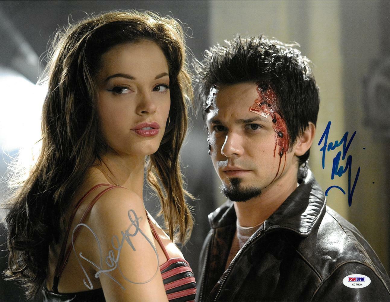 Rose McGowan/Freddy Rodriguez Signed Grindhouse 11x14 Photo Poster painting PSA/DNA #X07834