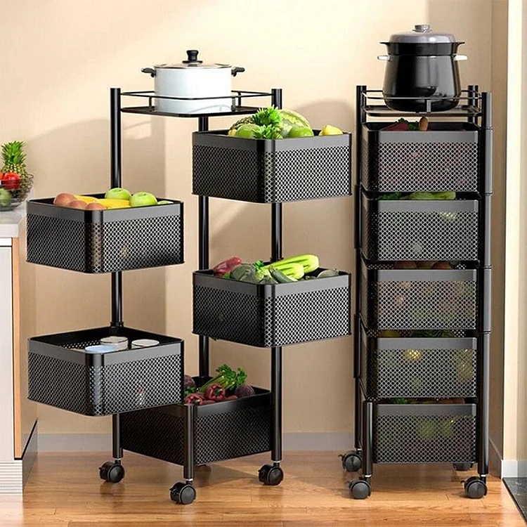 Scandinavian Household Kitchen Carts