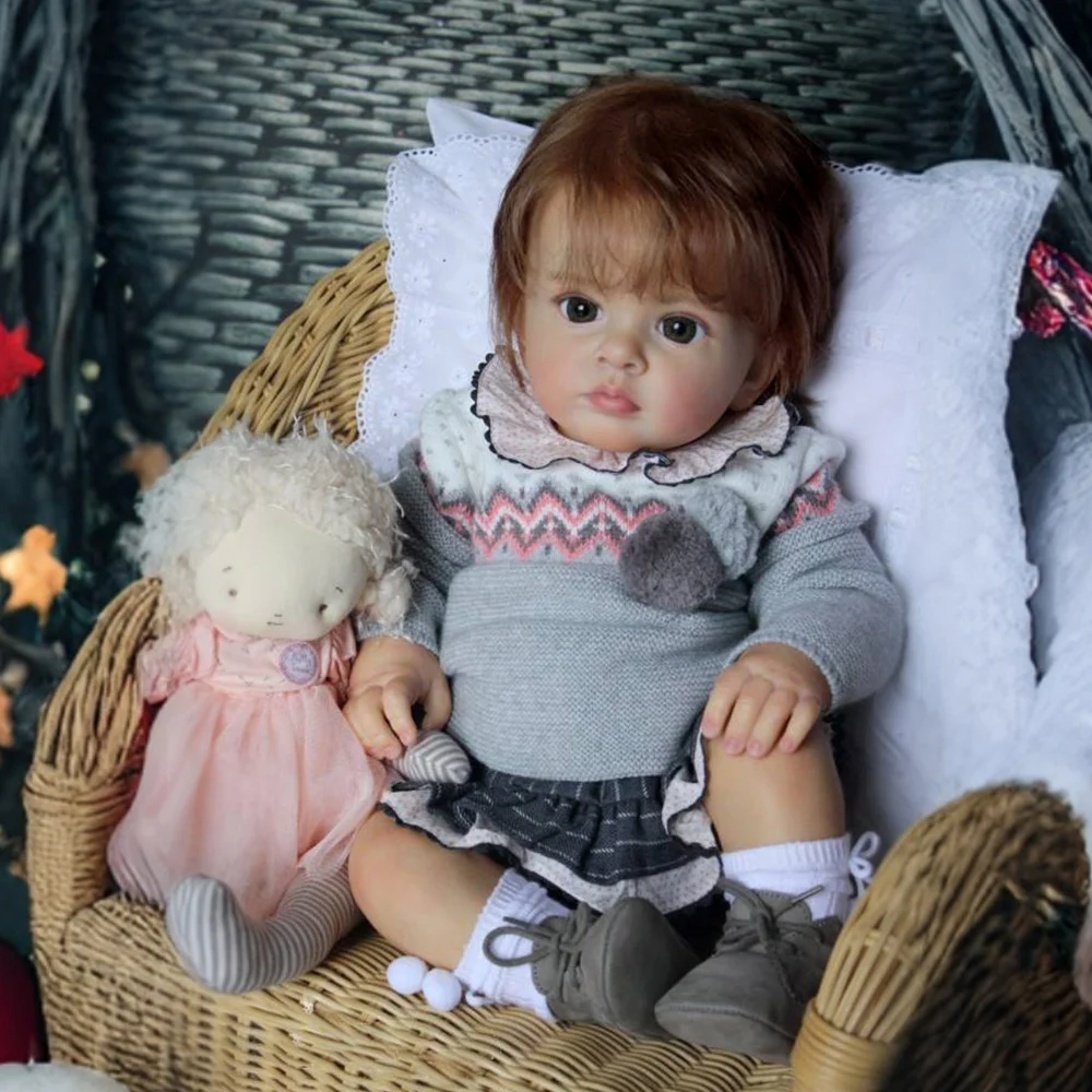 [Heartbeat💖 & Sound🔊] 20" Real Lifelike Soft Weighted Body Reborn Soft Silicone Vinyl Toddlers Doll Named Irwas -Creativegiftss® - [product_tag] RSAJ-Creativegiftss®