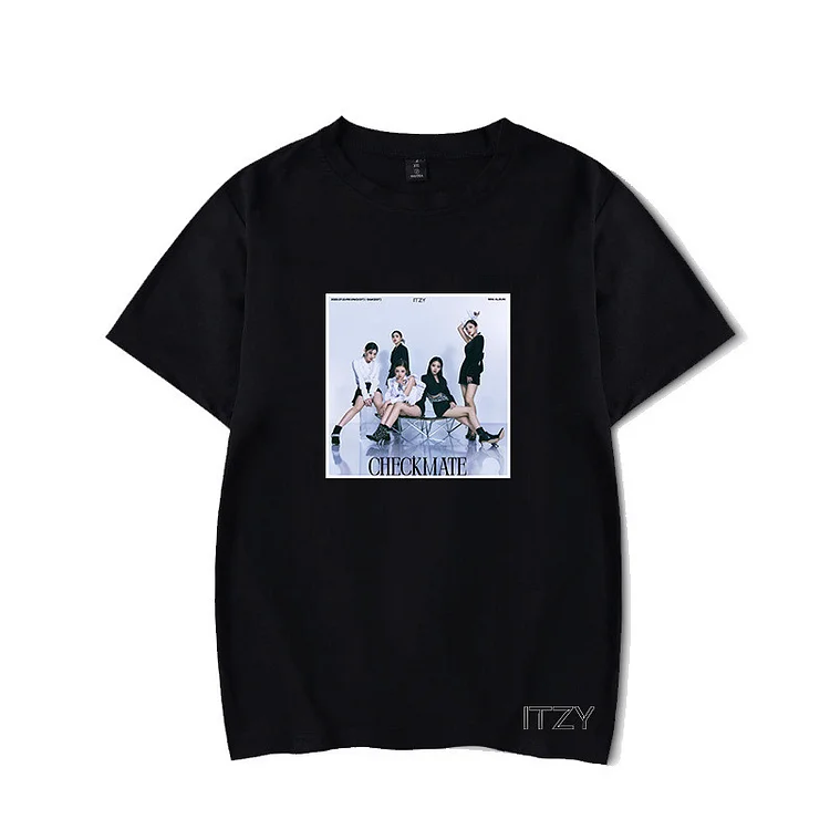 ITZY CHECKMATE Mini Album Photo T-shirt