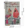 (40*60cm)Cardinal Saying - Full Round Drill Diamond Painting