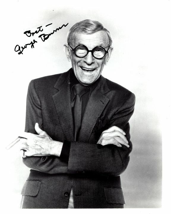 GEORGE BURNS signed autographed Photo Poster painting