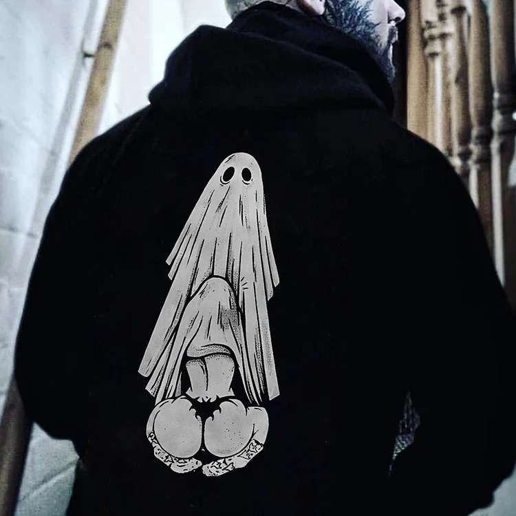 Ghost And Sexy Lady Hoodie