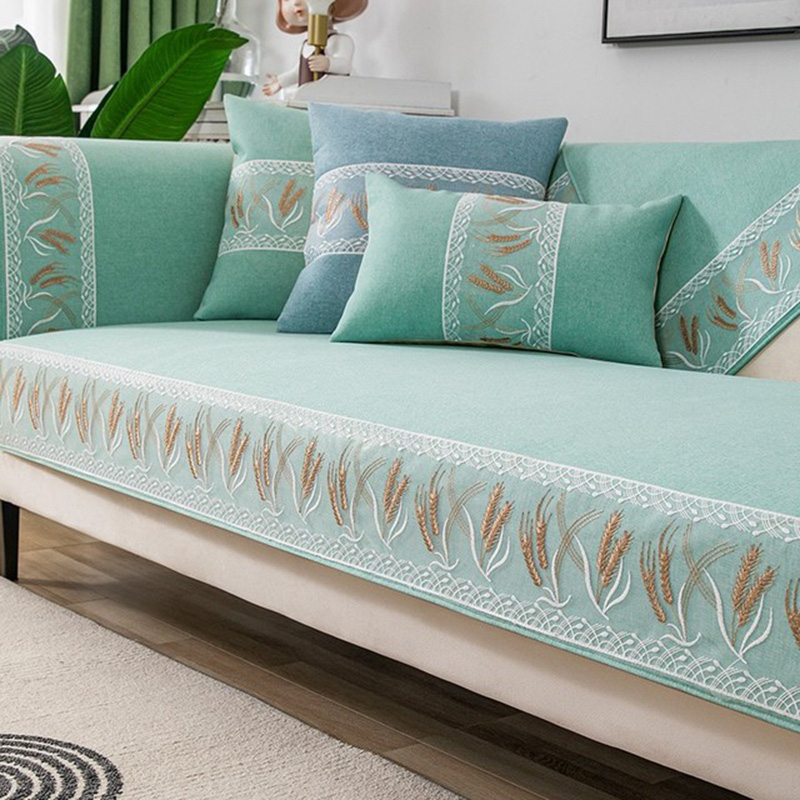 Nigikala Linen Fabric Sofa Cushion Sofa Cover Sofa Towel Couch Cover
