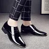 Newly Men's Quality Patent Leather Shoes