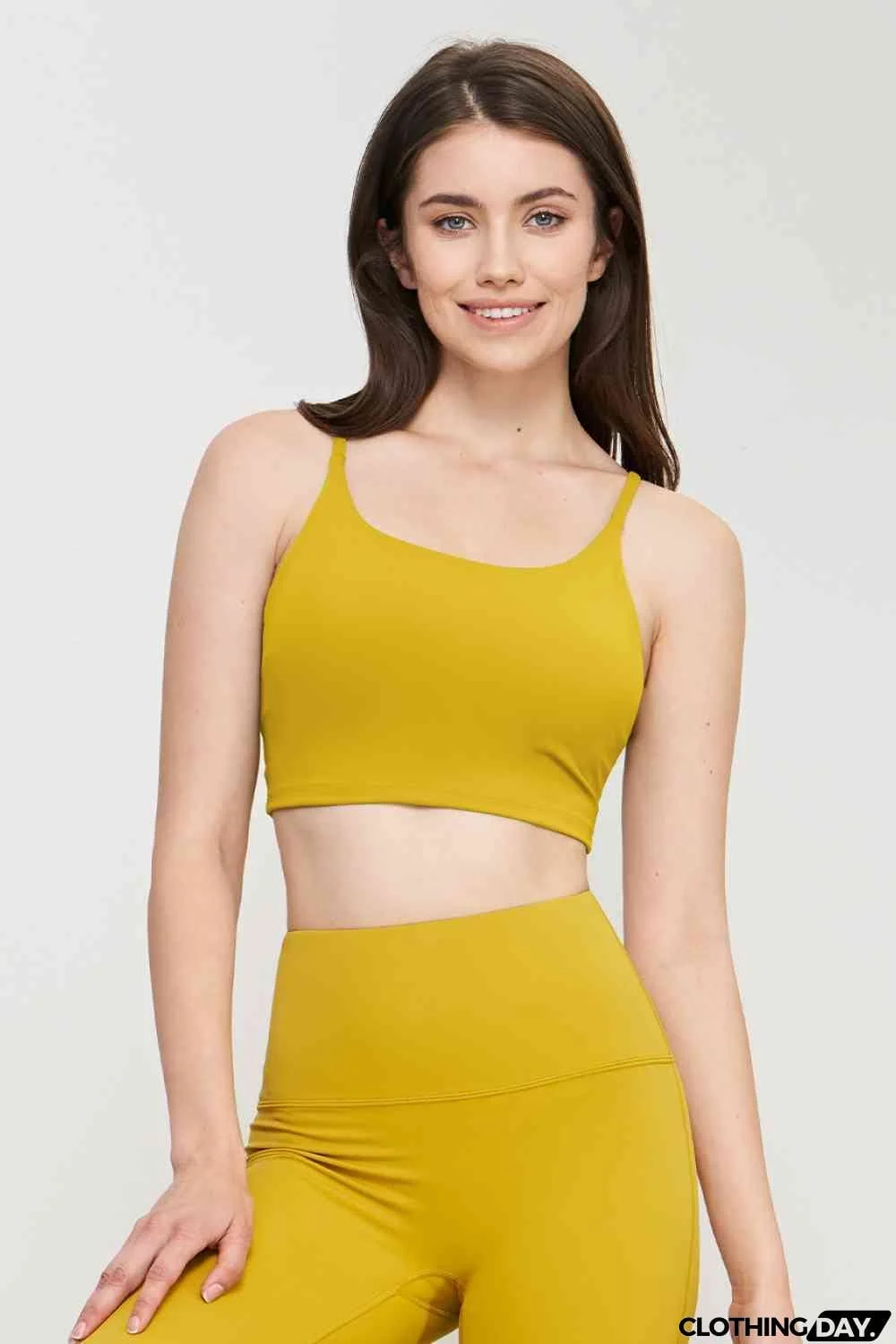 Spaghetti Strap Sports Bra